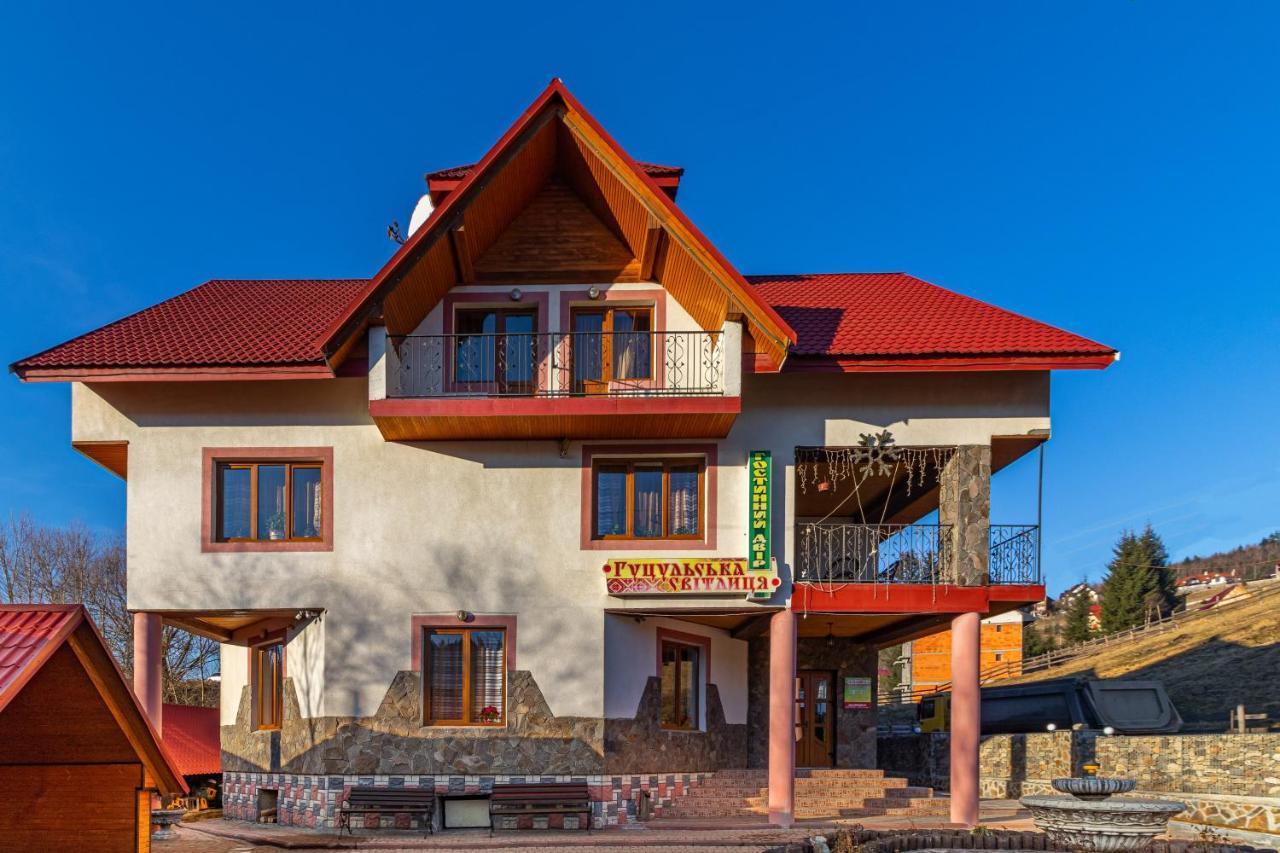 Guculska Svitlica Hotel Bukovel Exterior foto